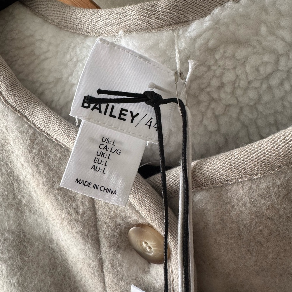 Beige Ecru Checks Jacket Vest - Picture 5 of 5